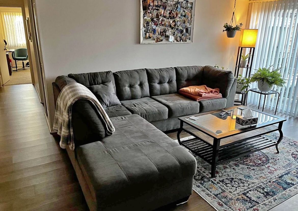 Grey Sectional Couch