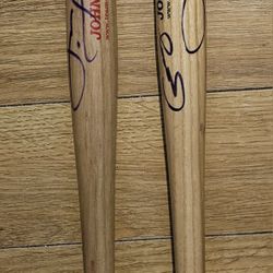 Autographed Bats