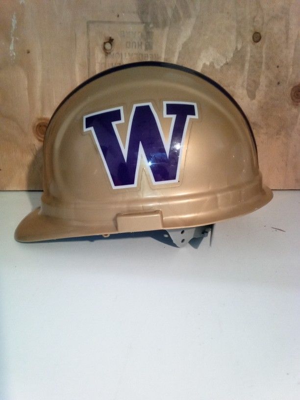 Washington Huskies Football Team Hard Hat Like New