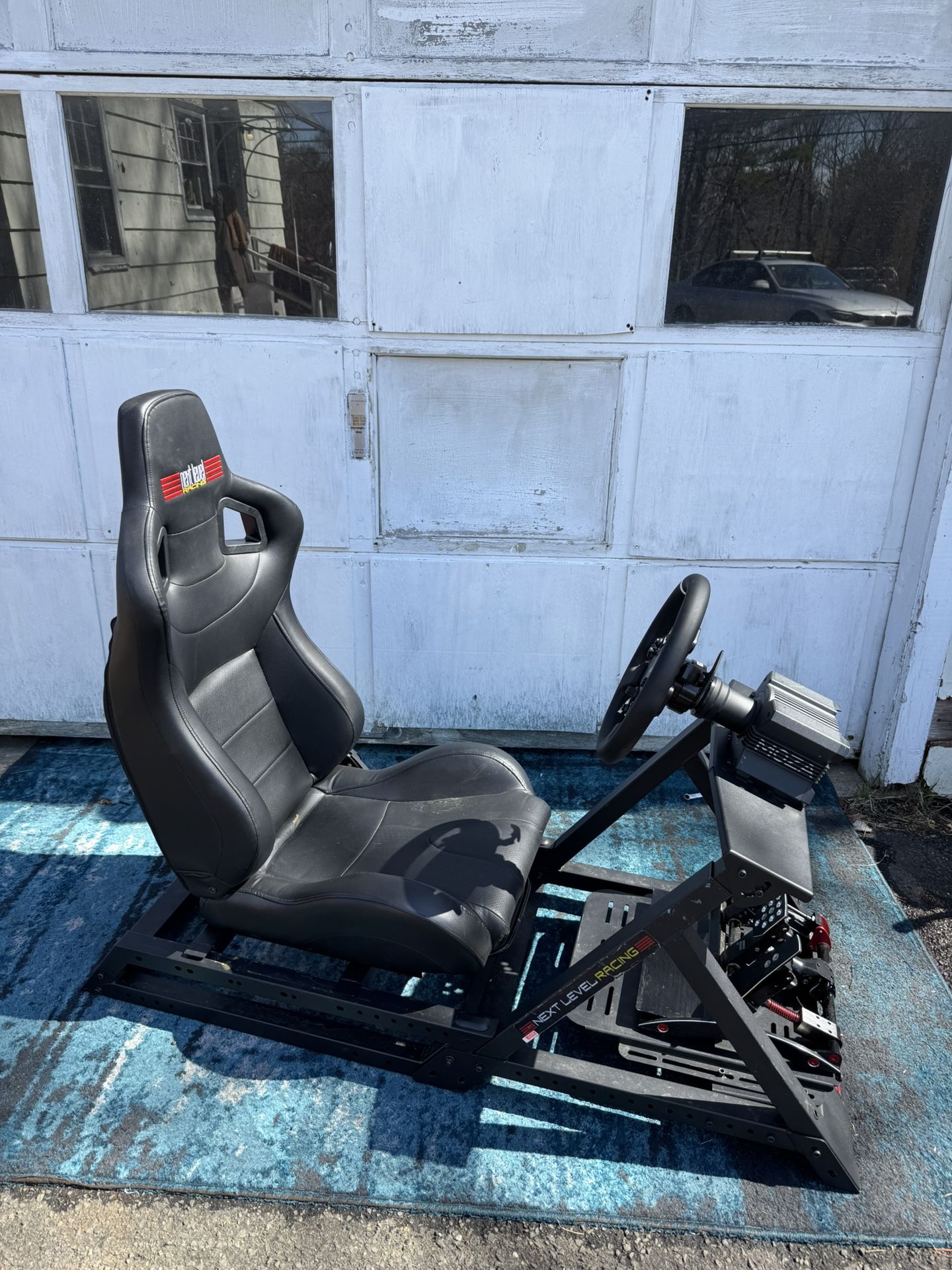 Next Level Racing Simulator R9 Moza Wheel F3 Pedals