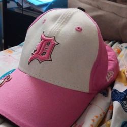 Pink Hat With Cupcake Charm