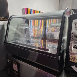 Countertop Display Refrigerator – Like New, Used 1 Week

