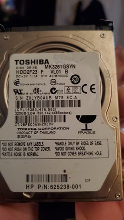 320gb Laptop/Passport HD