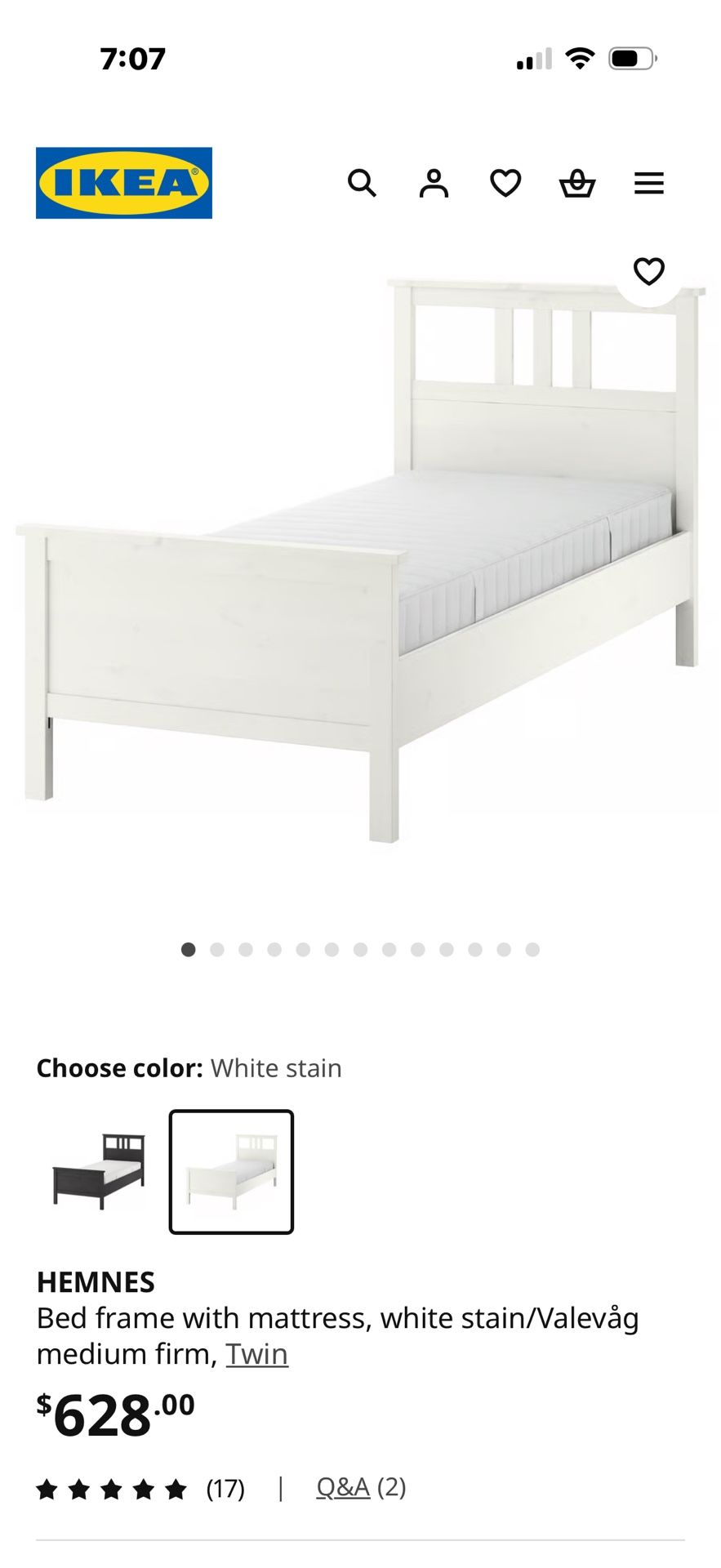IKEA TWIN BED