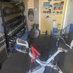 Folding Stationary Exercise Bike 