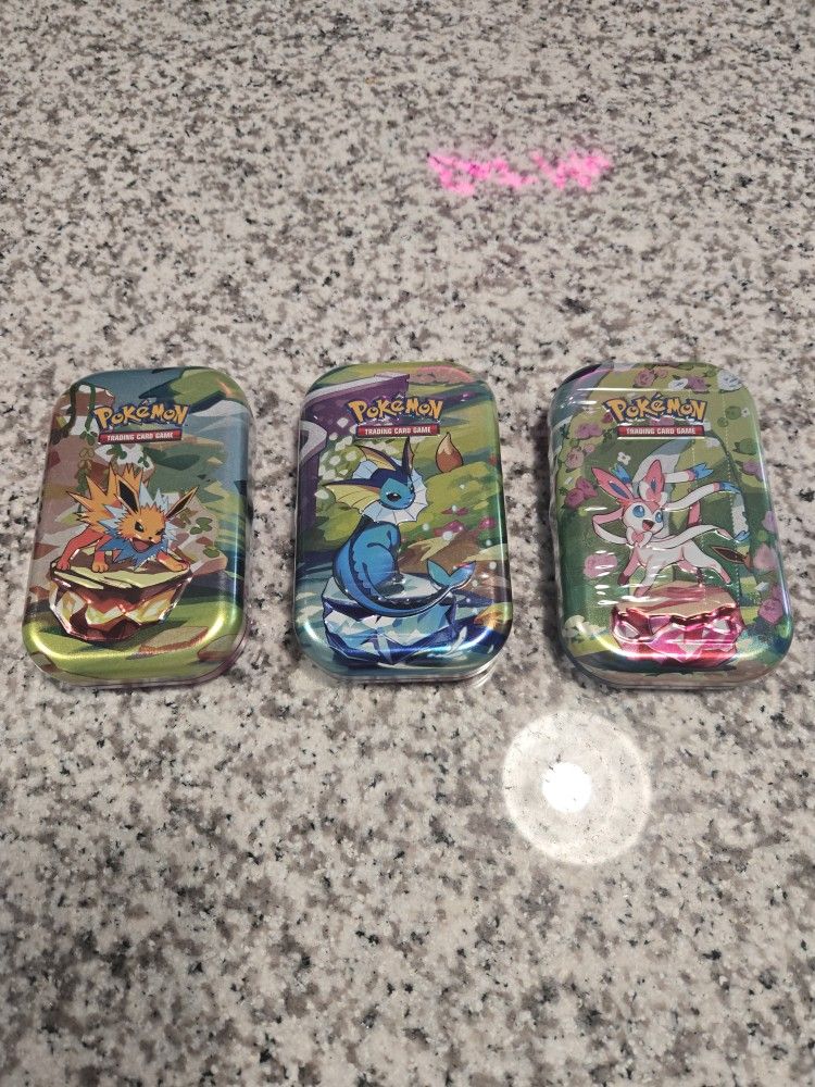 Pokémon Scarlet & Violet Prismatic Evolution Tins