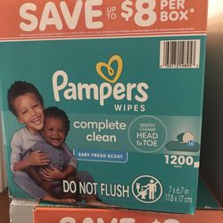 Pampers 1200 Wipes 