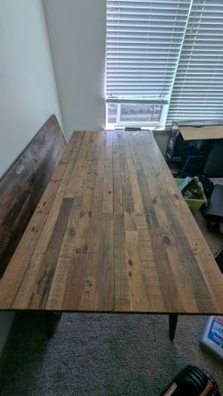 Dining table set