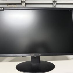 Sceptre 24” LED Monitor – HDMI & VGA – Flat Screen – Tested & Working