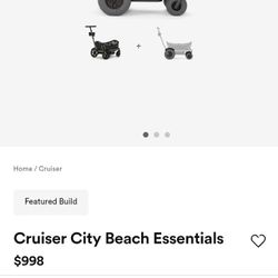 2 Seet Stroller/Waggon