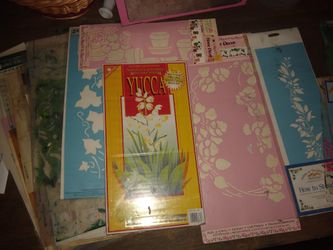 Various Stencils, New & Used