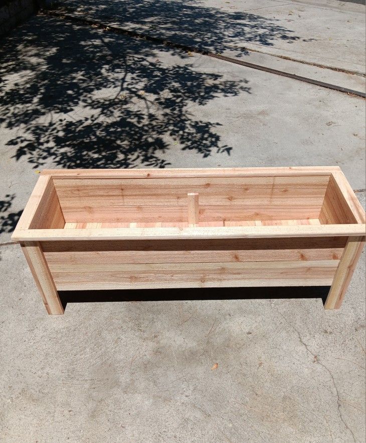Handcrafted Cedar Planter