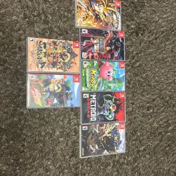 Pile Of Nintendo Switch Games