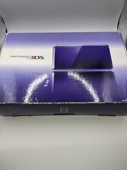 Nintendo 3DS Midnight Purple Complete