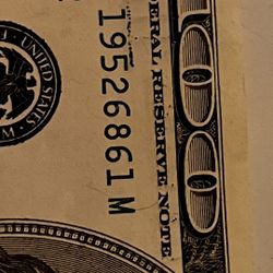 100 Dollar Bill
