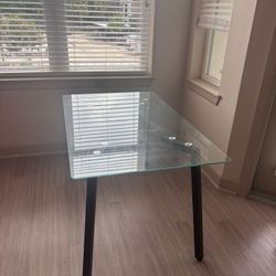 Glass Table, No Chairs 
