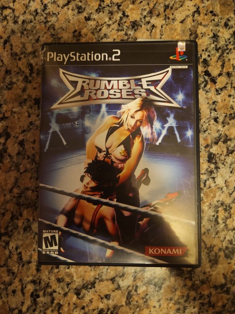 Rumble Roses PS2 Disc Like New Condition 