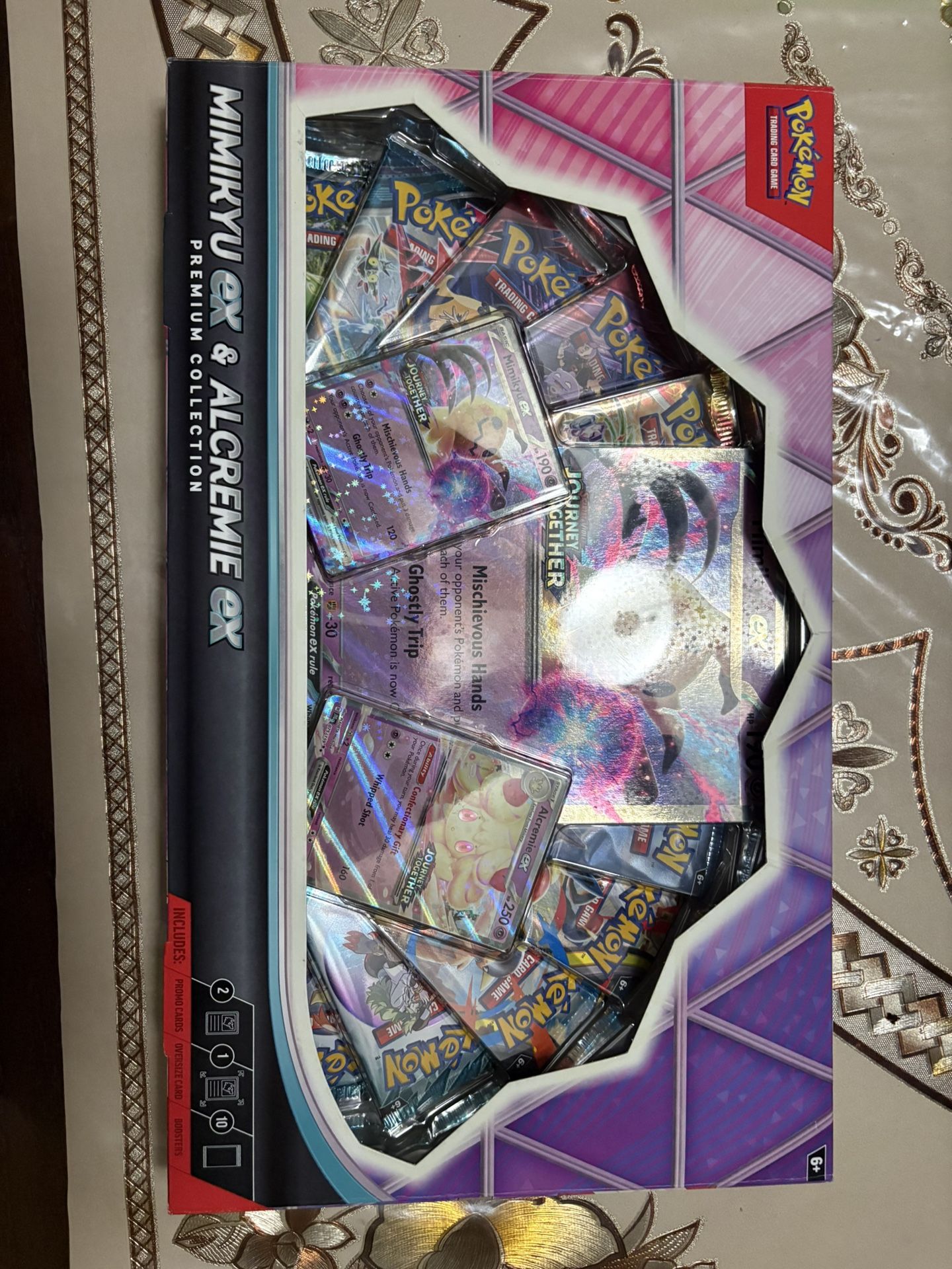 Mimikyu & Alcremie Ex Has Premium Collection Pokemon