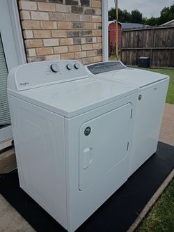 Whirlpool Washer And Dryer