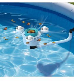 Skimmer de piscina sobre el suelo, no requiere instalación, no requiere soporte ajustable, viene con 10 calcetines de filtro, perfecto para mujeres, d