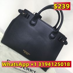 Medium banner Burberry handbag