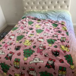 Full Size Bed Frame White And Mattress