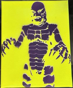 Creature Lagoon Canvas