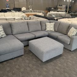 New Grey Sectional Sofa 