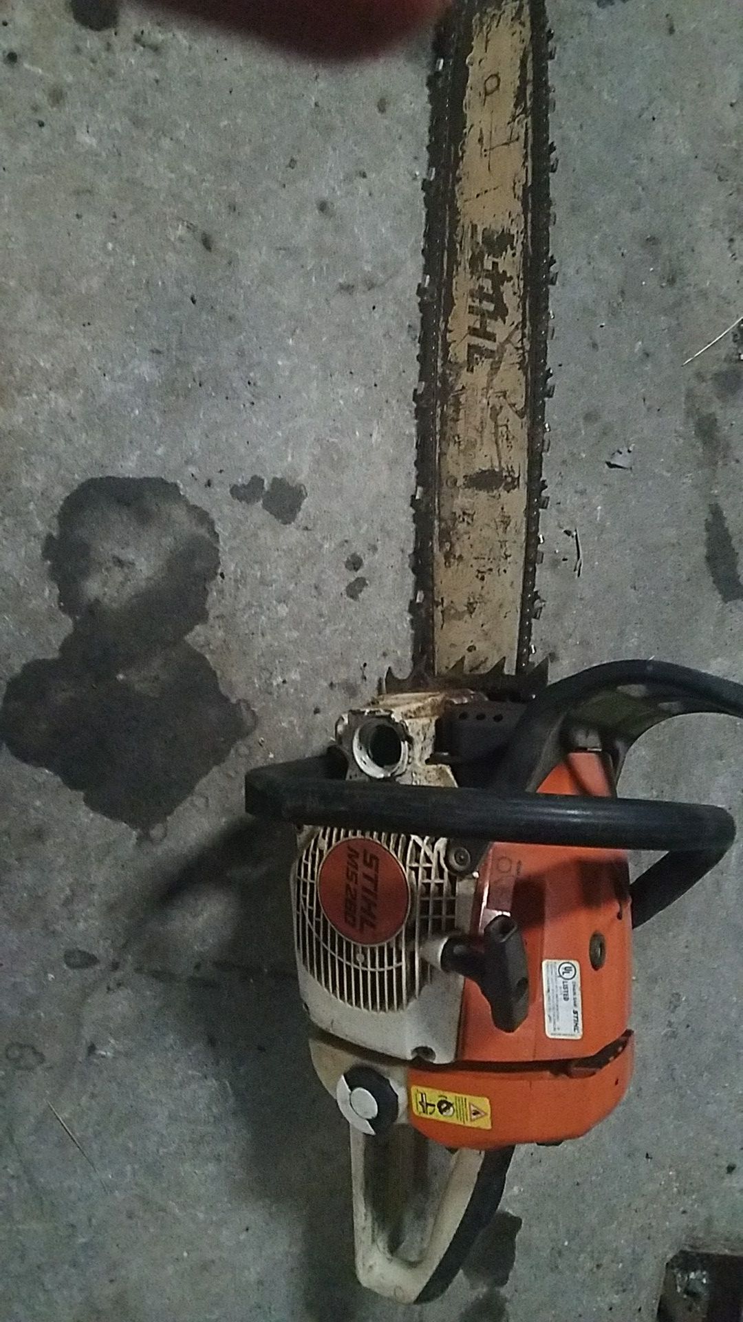 Stihl MS 260 chainsaw