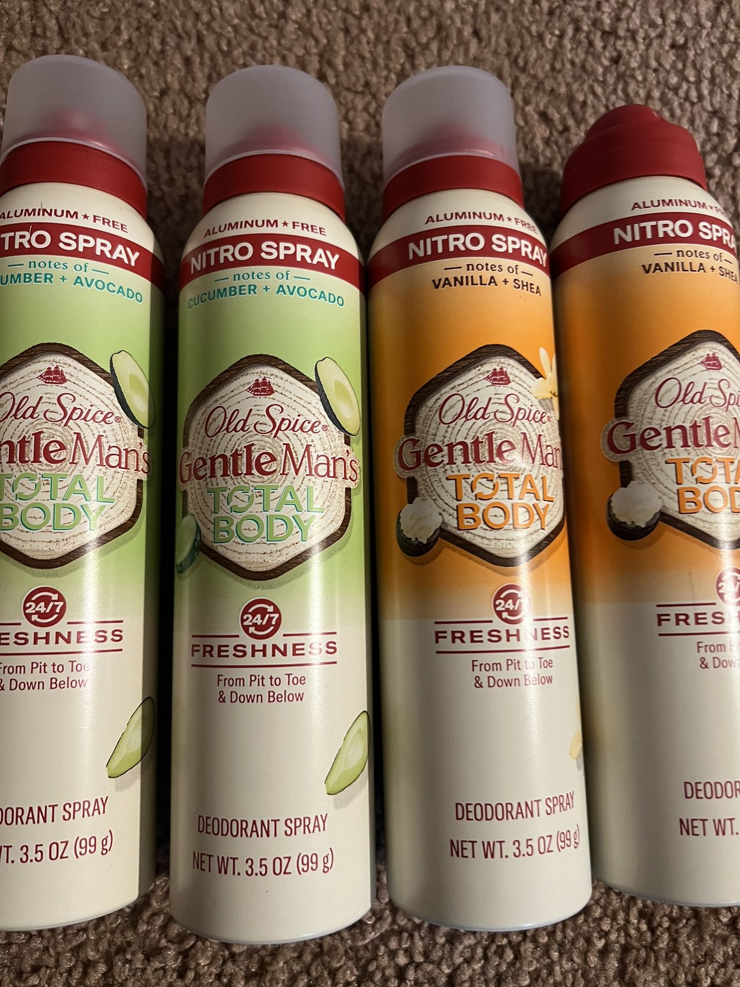 Old Spice Total Body $4 Each