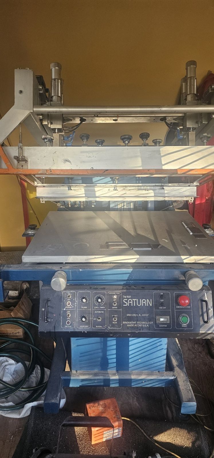 M&R Saturn Graphic Screen Print System