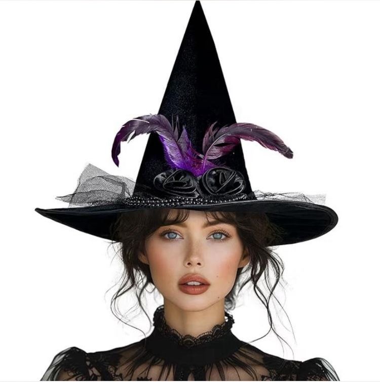 Pretty Purple Witch Hat