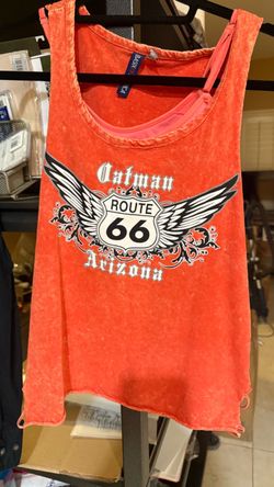 Oatman Arizona Route 66 Biker Tank Top & Matching Sports Bra – Women’s Medium