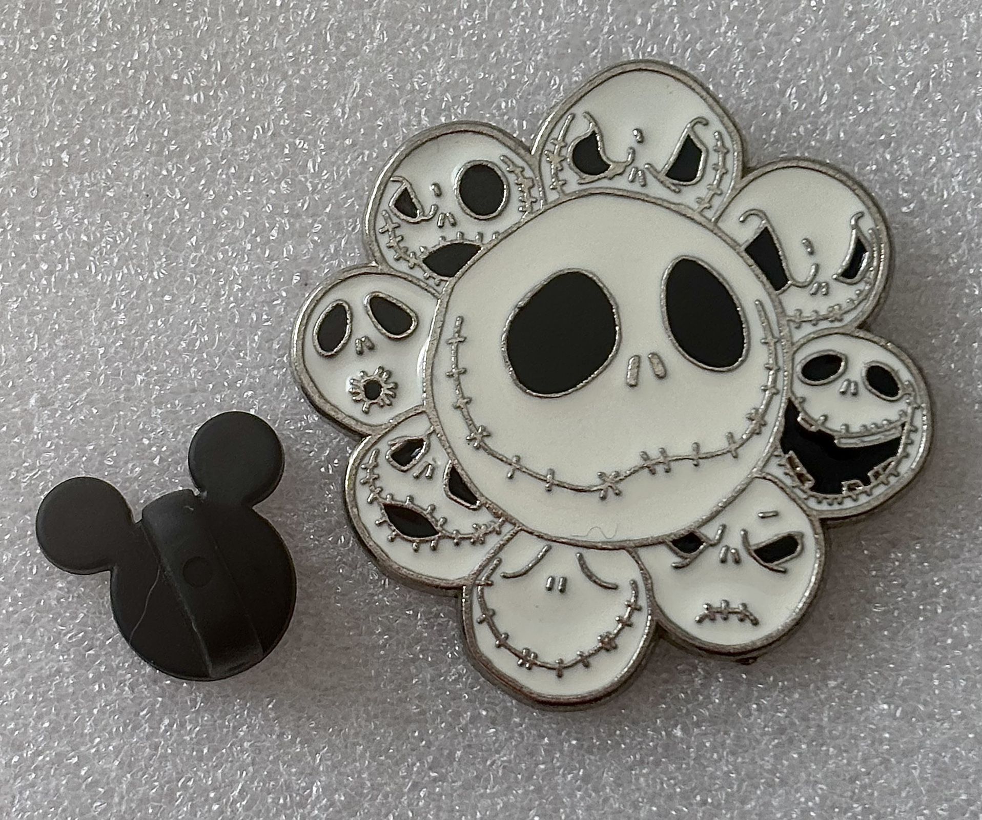 Disney Parks Jack Skeleton Many Faces Trading Pin