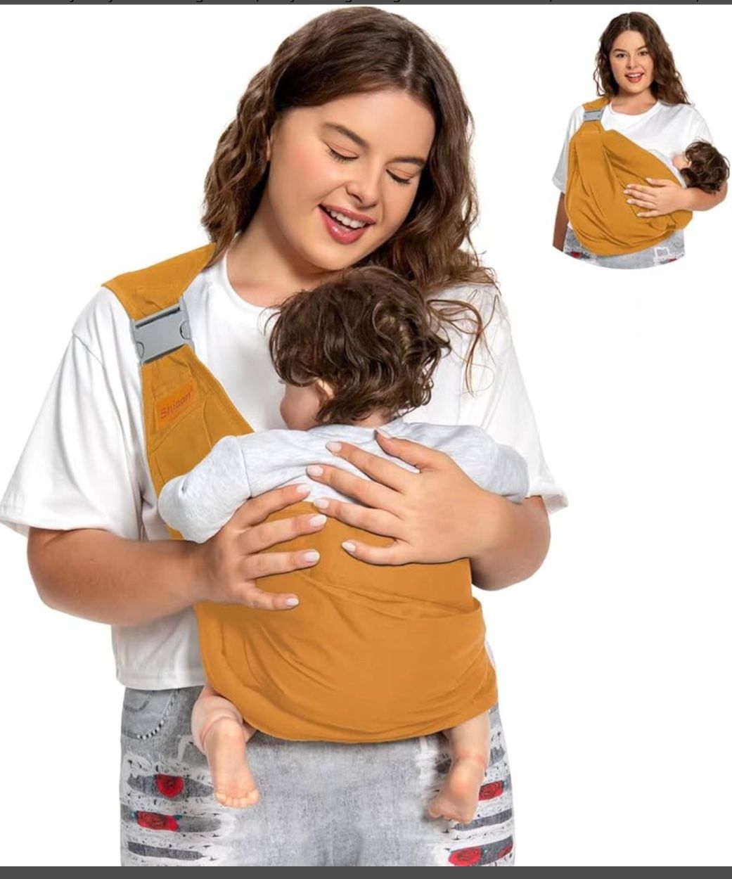 Baby Sling Carrier Newborn to Toddler