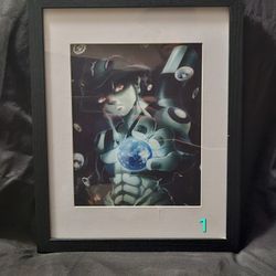 Various Framed Anime Pictures