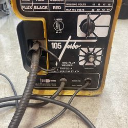 telwin 105 turbo mig flux welder
