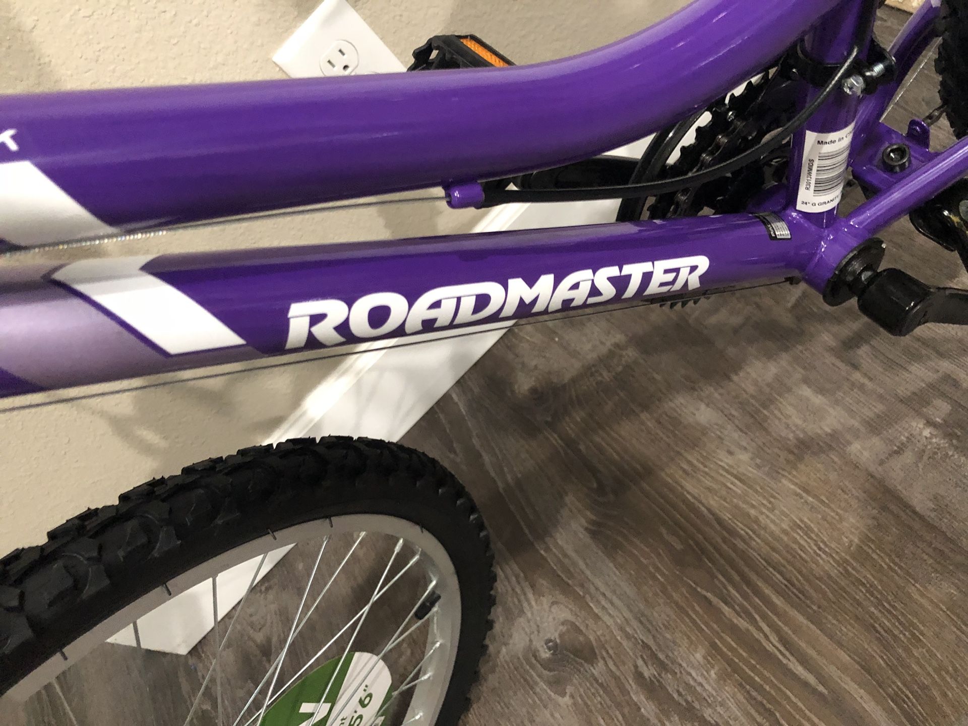 Roadmaster granite sale peak 24 purple