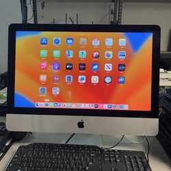 iMac retina 4k 21-inch late 2017 I5 @ 3.0 Ghz 8GB RAM  500GB  SSD macOs Ventura Version  13.7.8