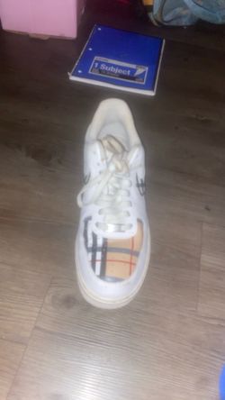 Burberry Air Force 1s