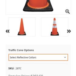28in Road Cones