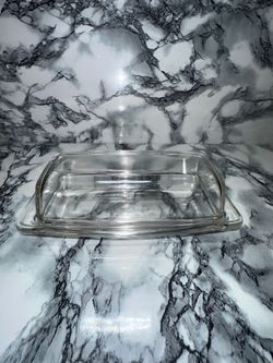 Pyrex vintage butter dish