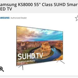 Samsung KS8000 SUHD 4k TV 55"
