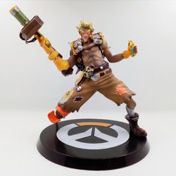 Overwatch Junkrat and Roadhog statues ( For Sale or Trade)