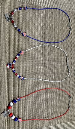 Fourth Of July Necklace