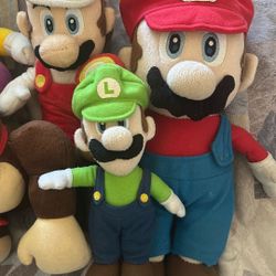  Mario Plush Lot Rare(Read Description 