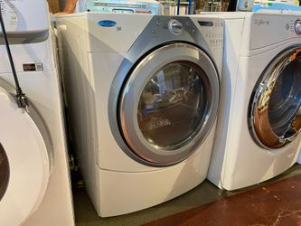 WHIRLPOOL Duet Dryer w/ Left Open Door