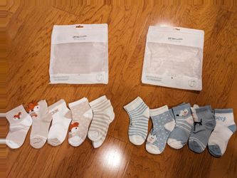 Zsmp Soft and Cotton Baby Socks Age 2-4