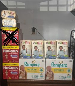 Diapers size 7