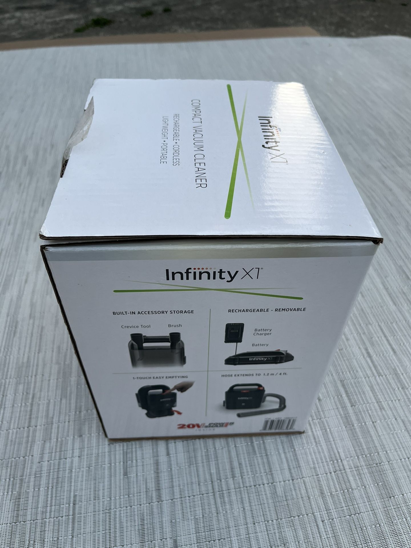 INFINITY X1 20V RECHARGEABLE AUTO VACUUM
